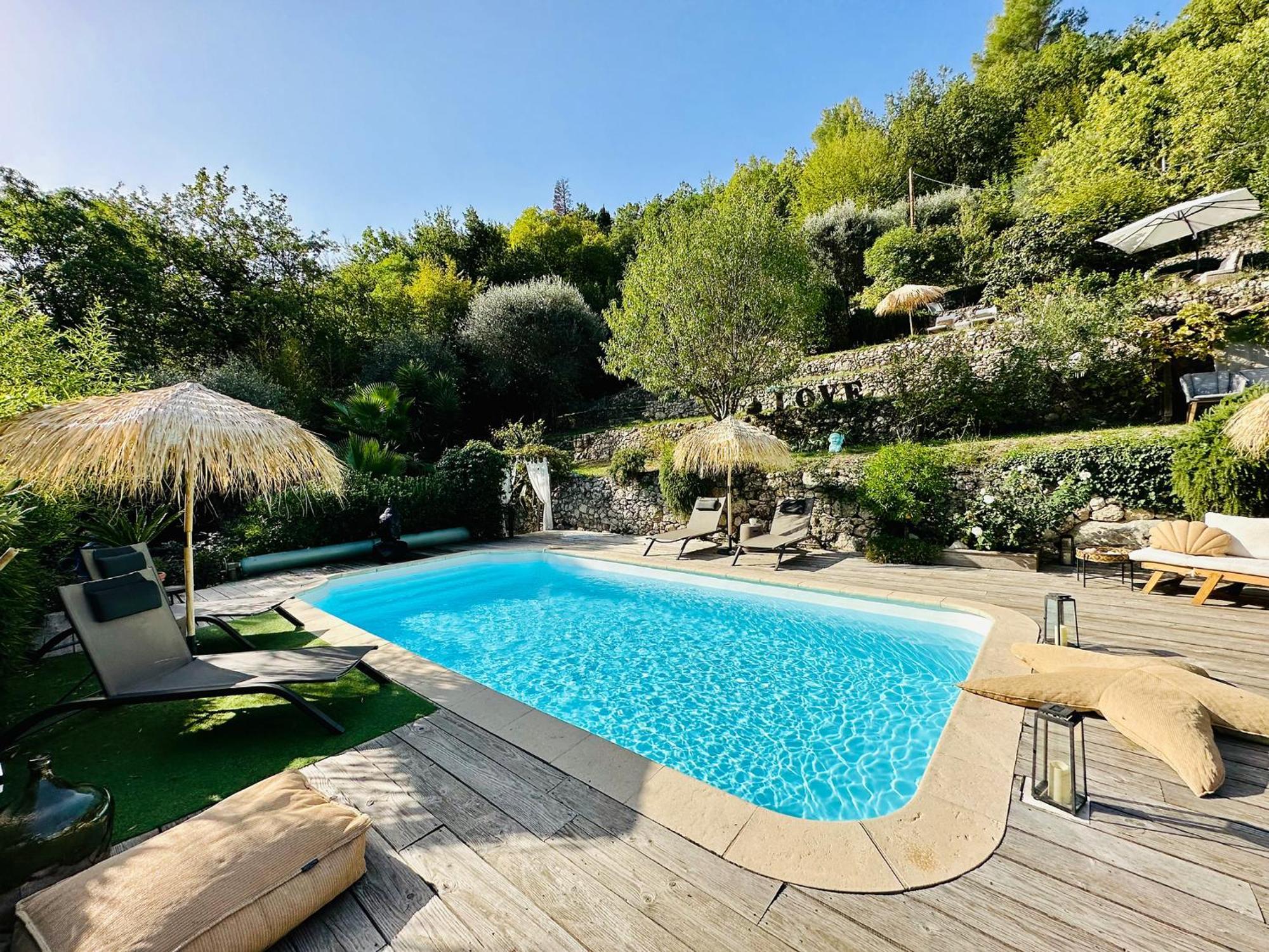 Domaine Les Deux Roches Apartment Le Bar-sur-Loup ภายนอก รูปภาพ