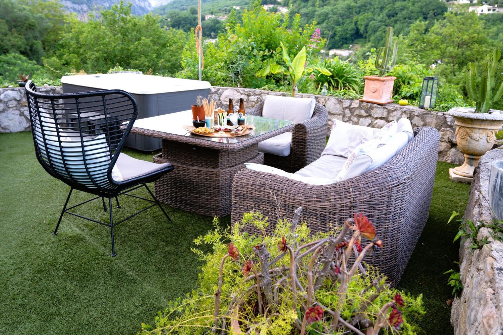 Domaine Les Deux Roches Apartment Le Bar-sur-Loup ภายนอก รูปภาพ